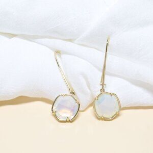 Kendra Scott✨ Davis Gold Drop Earrings Iridescent Opalite